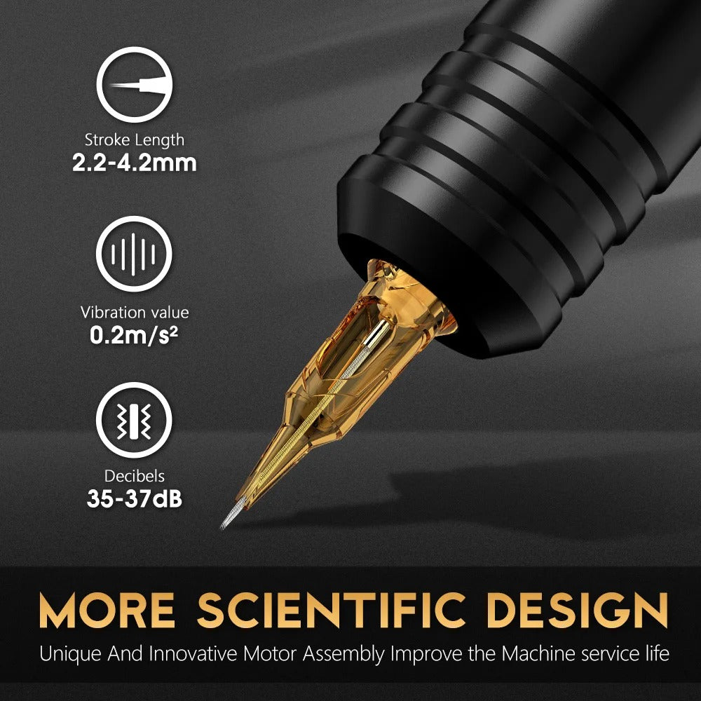 Ambition Paco Adjustable Stroke Wireless Tattoo Machine