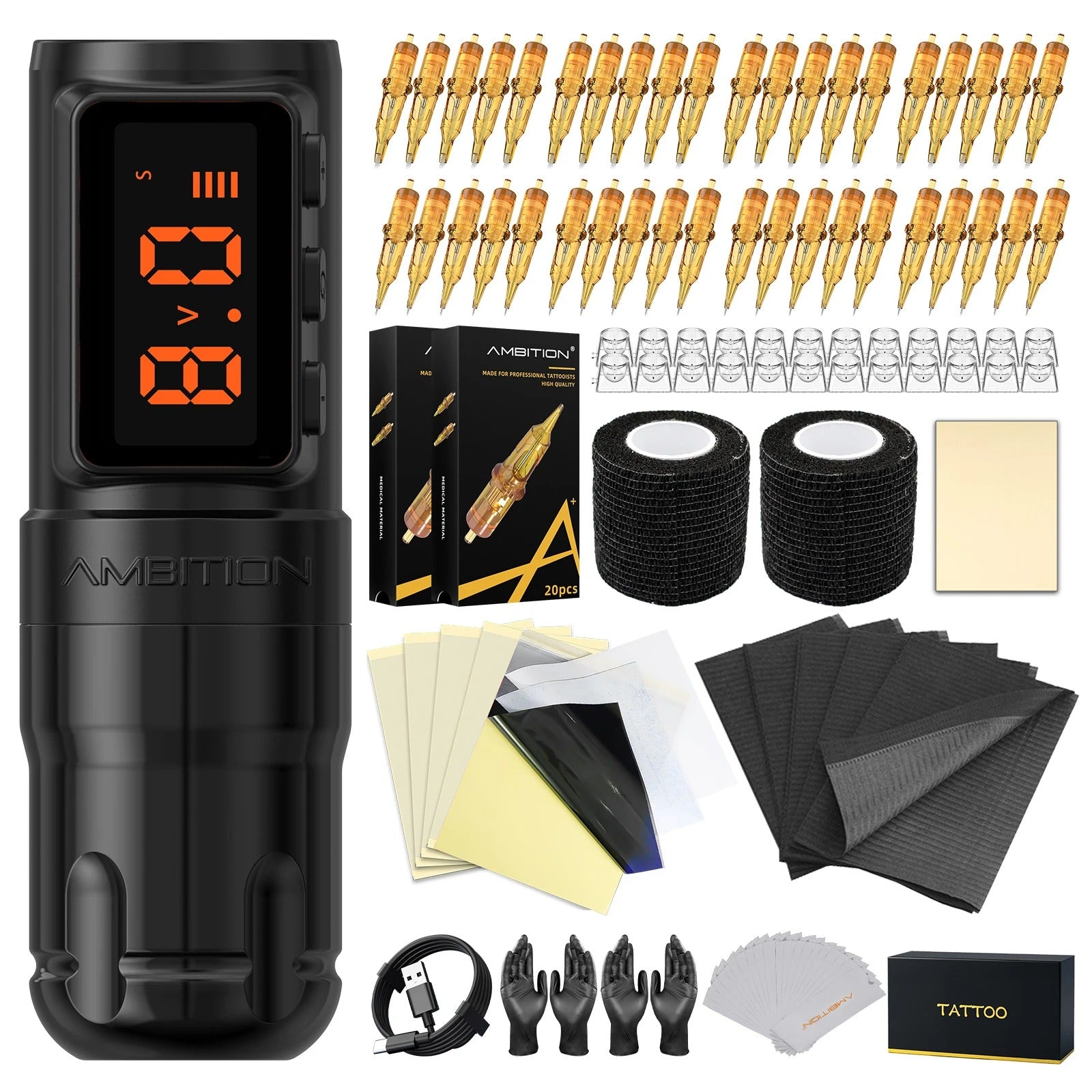 Ambition Bolt-X Wireless Tattoo Machine Pen