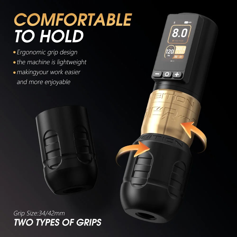 Ambition Soldier270 Wireless Tattoo Machine Kit