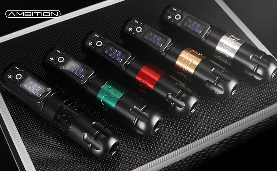 Ambition Soldier Wireless Tattoo Kit With Ink