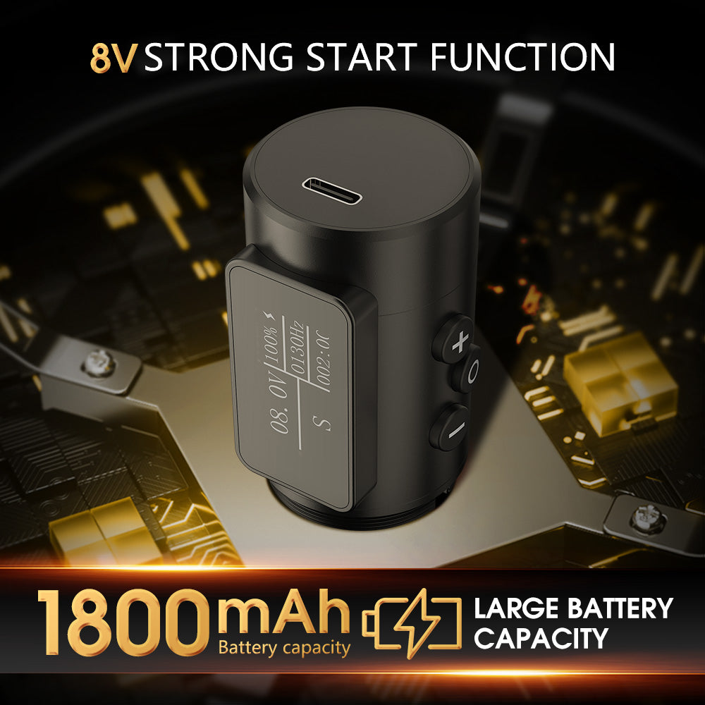 Ambition Vibe Wireless Tattoo Machine With 1800mAh Power LED Digital Display