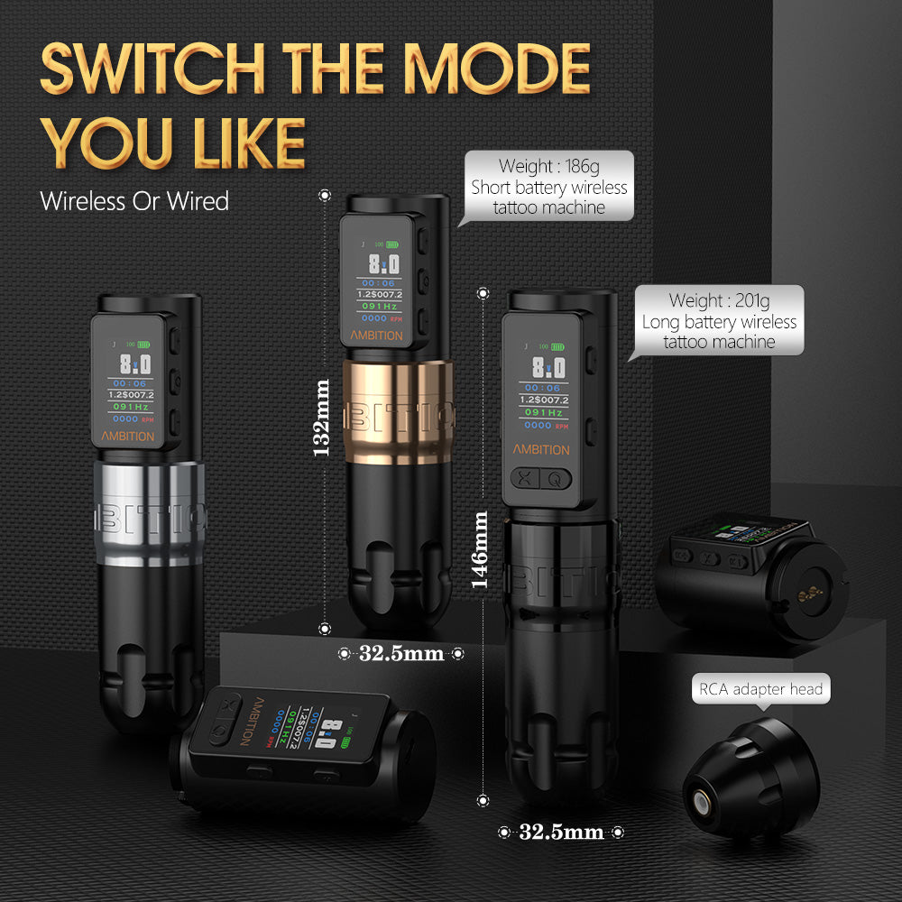Ambition Soldier Max Complete Tattoo Machine Kit