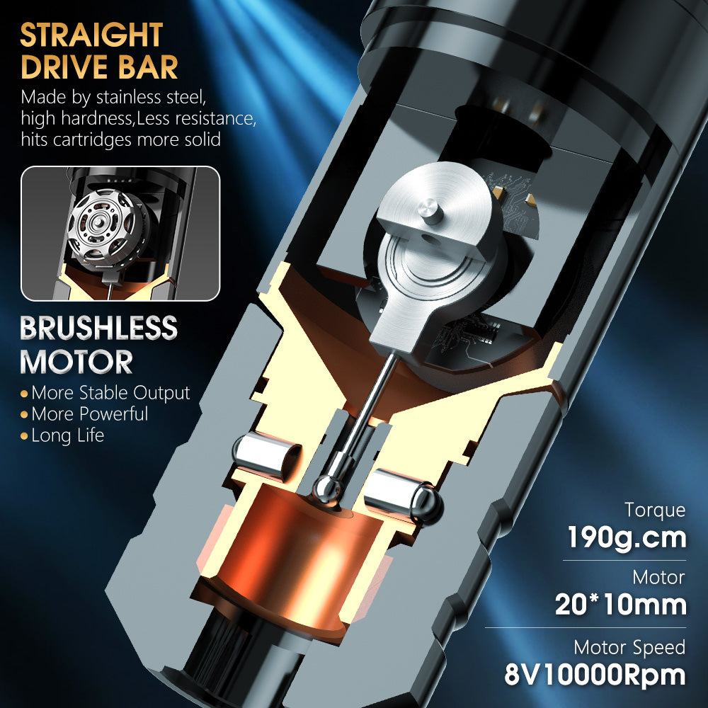 Ambition Ninja Nova 2024 Unlimited Wireless Tattoo Pen