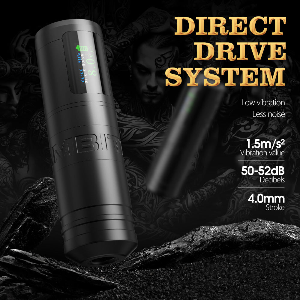 Ambition Ninja Ultra 2024 Wireless Tattoo Machine Pen