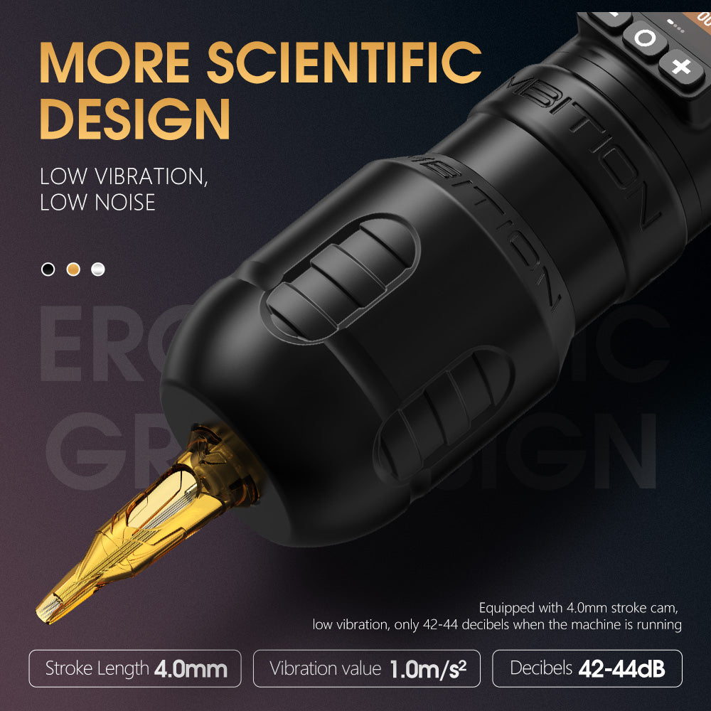 Ambition Torden Max Wireless Tattoo Machine 4.0+3.5mm