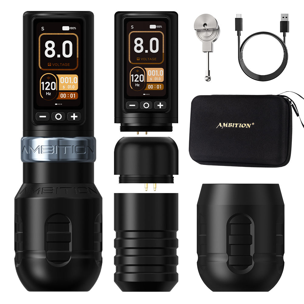 Ambition Torden Max Wireless Tattoo Machine 4.0+3.5mm