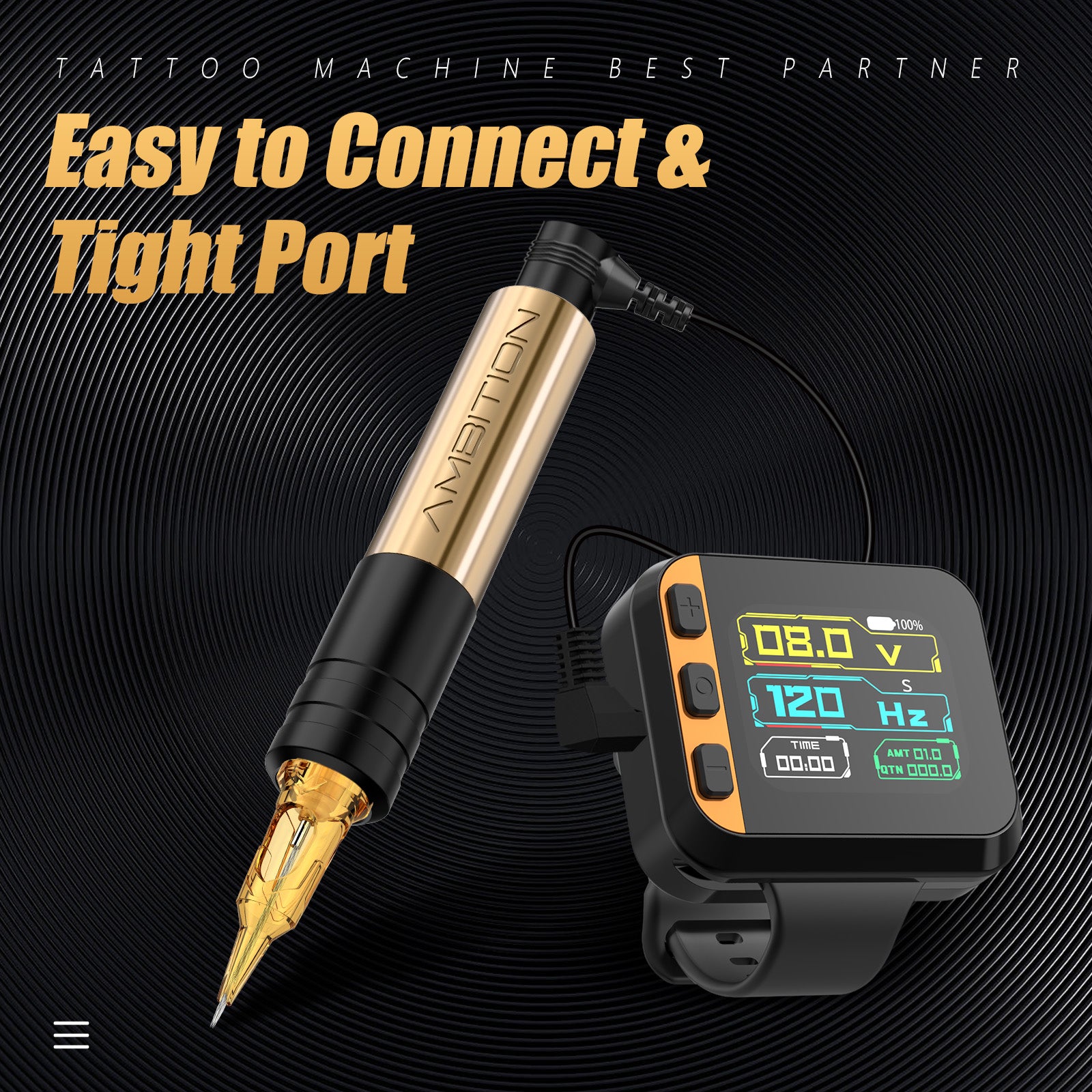 Ambition S2 Touch Screen Watch Power Supply