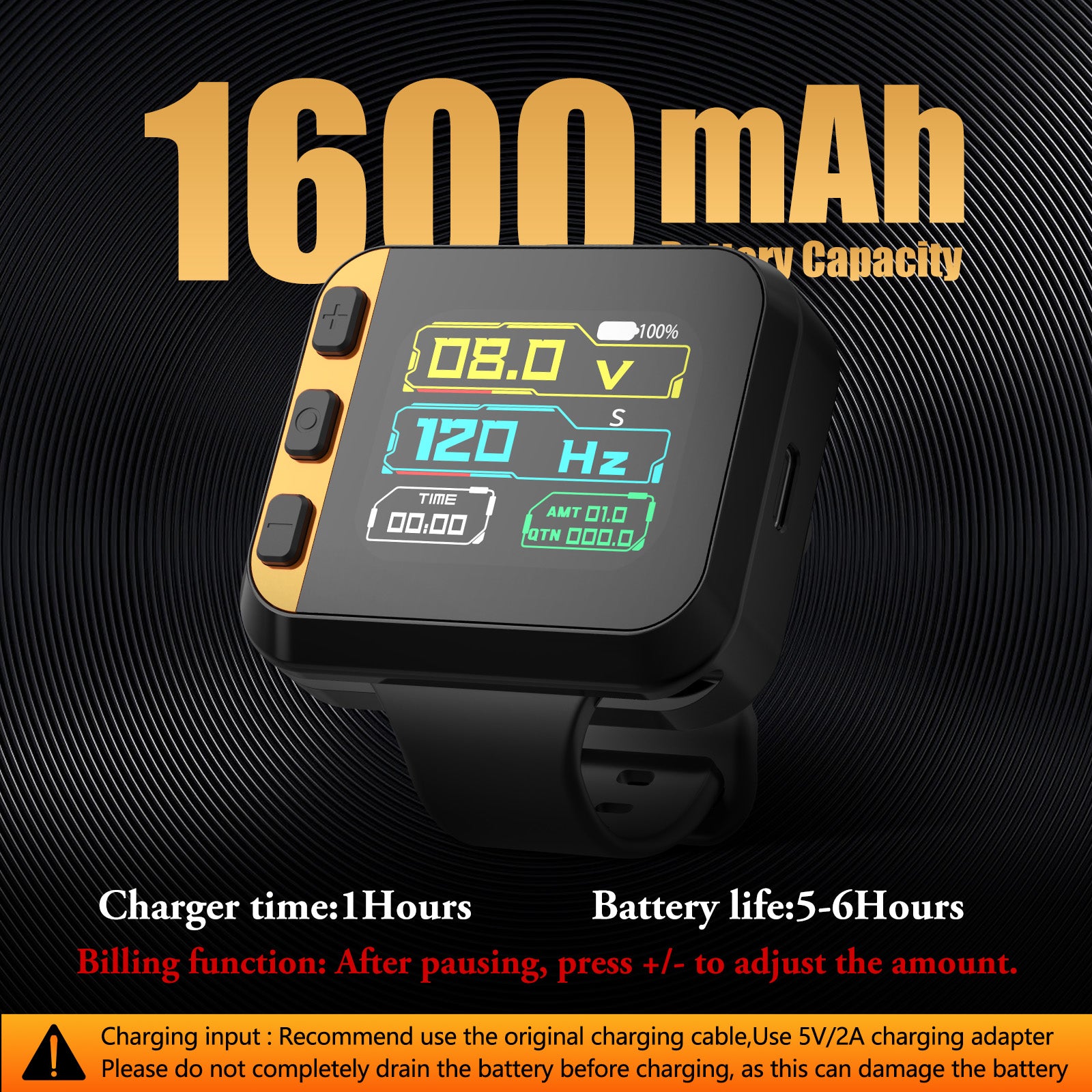 Ambition S2 Touch Screen Watch Power Supply