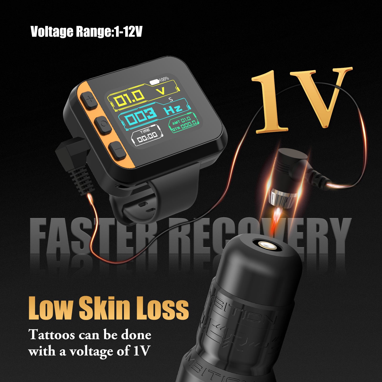 Ambition S2 Touch Screen Watch Power Supply