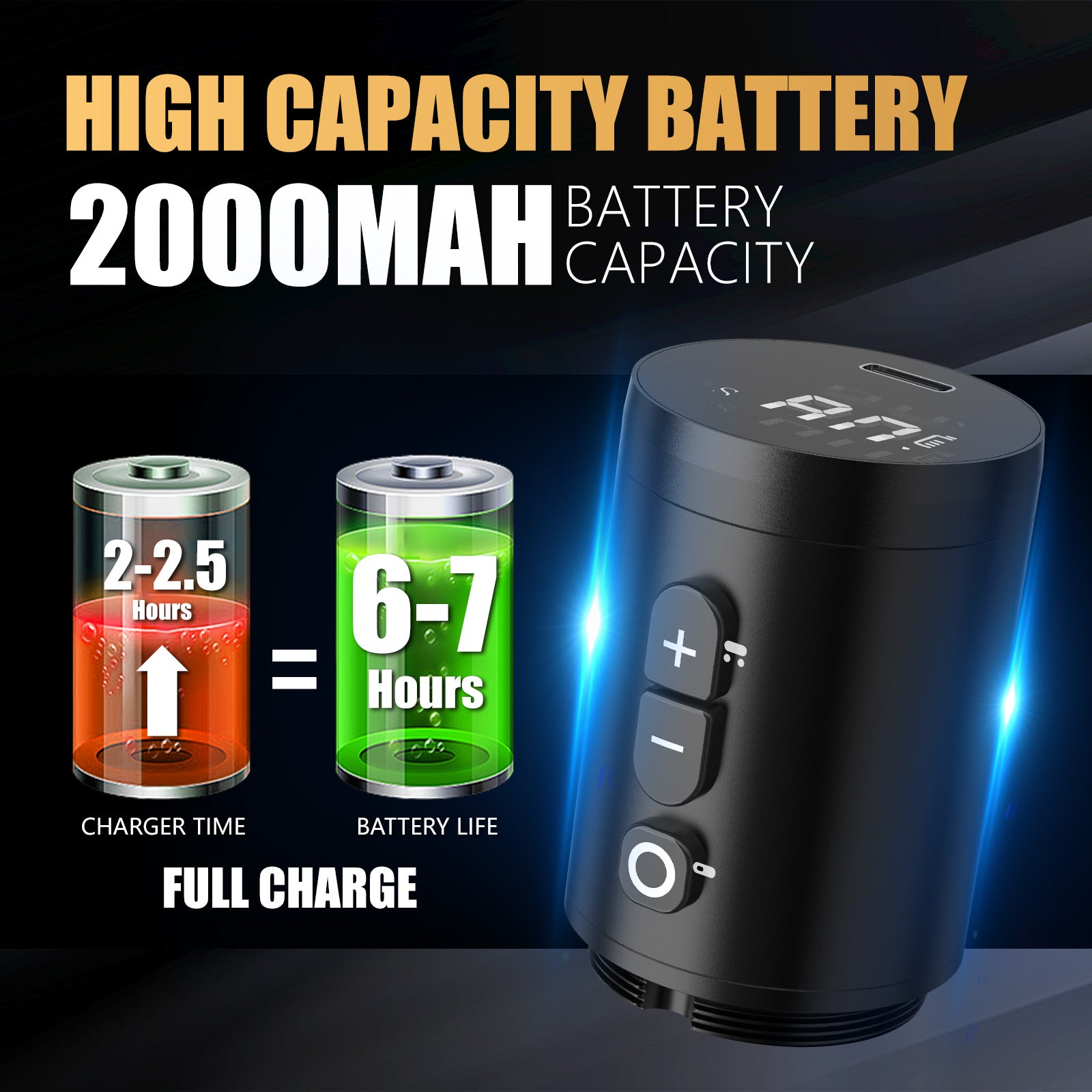 Ambition Ninja Pro Wireless Tattoo Machine Kit