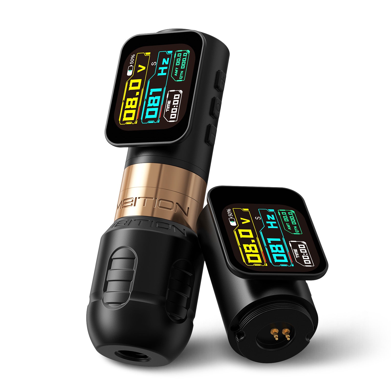 Ambition Zetton Wireless Tattoo Machine Straight Direct Drive System