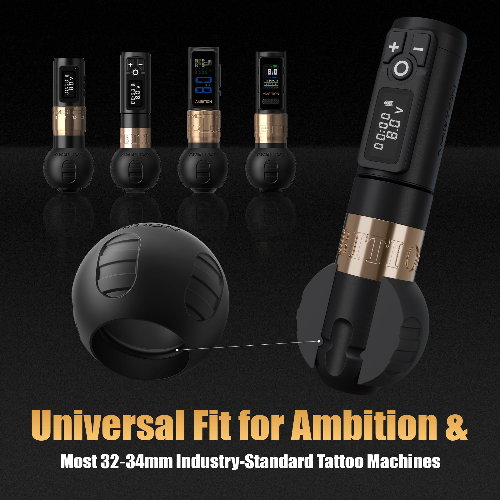Ambition 54mm Tattoo Machine Pen Grip