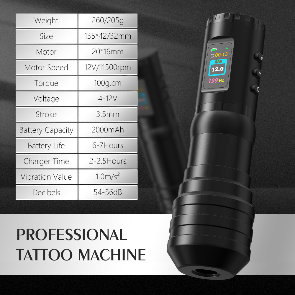 Ambition Flash Wireless Tattoo Machine