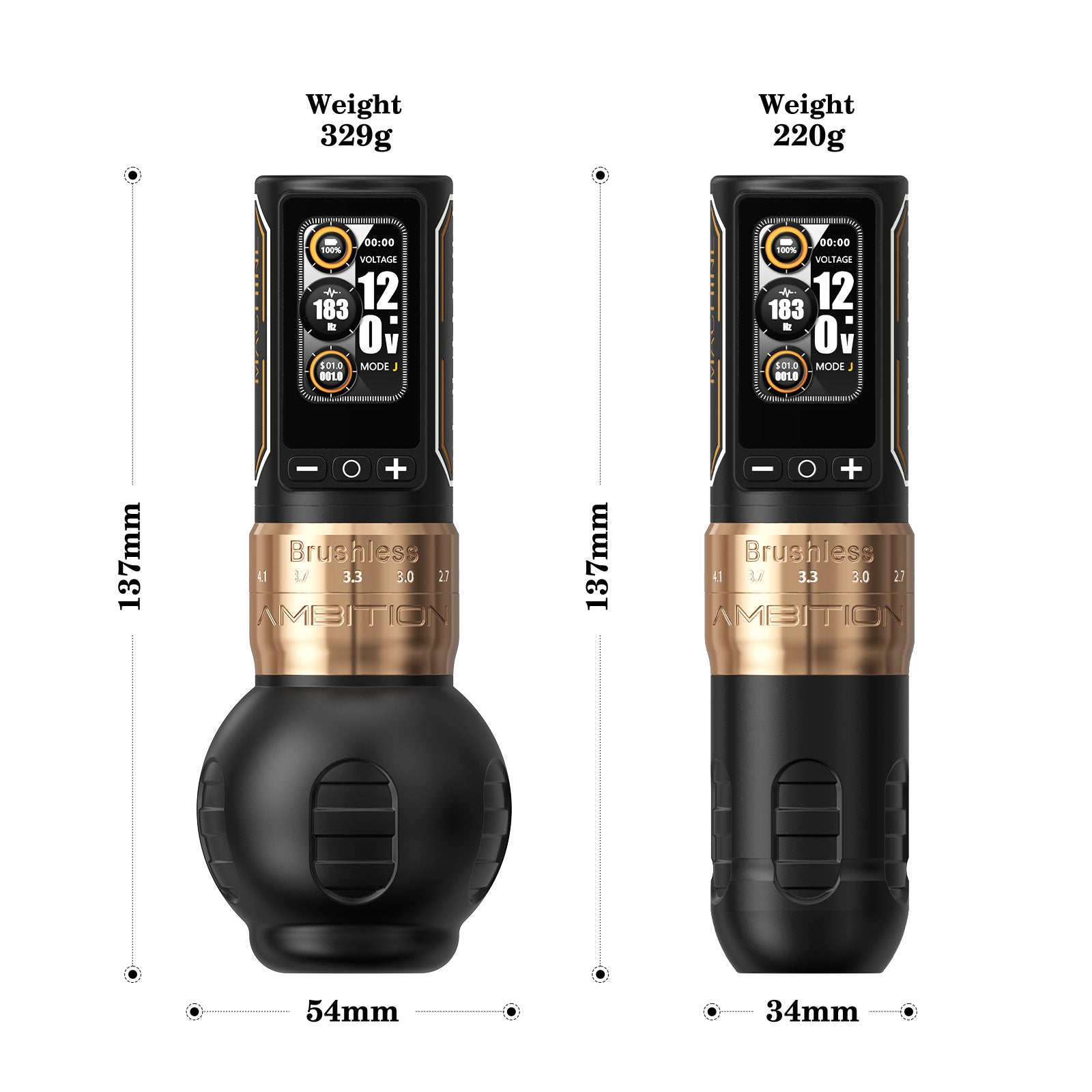 Ambition Ninja Max 280 Wireless Tattoo Machine