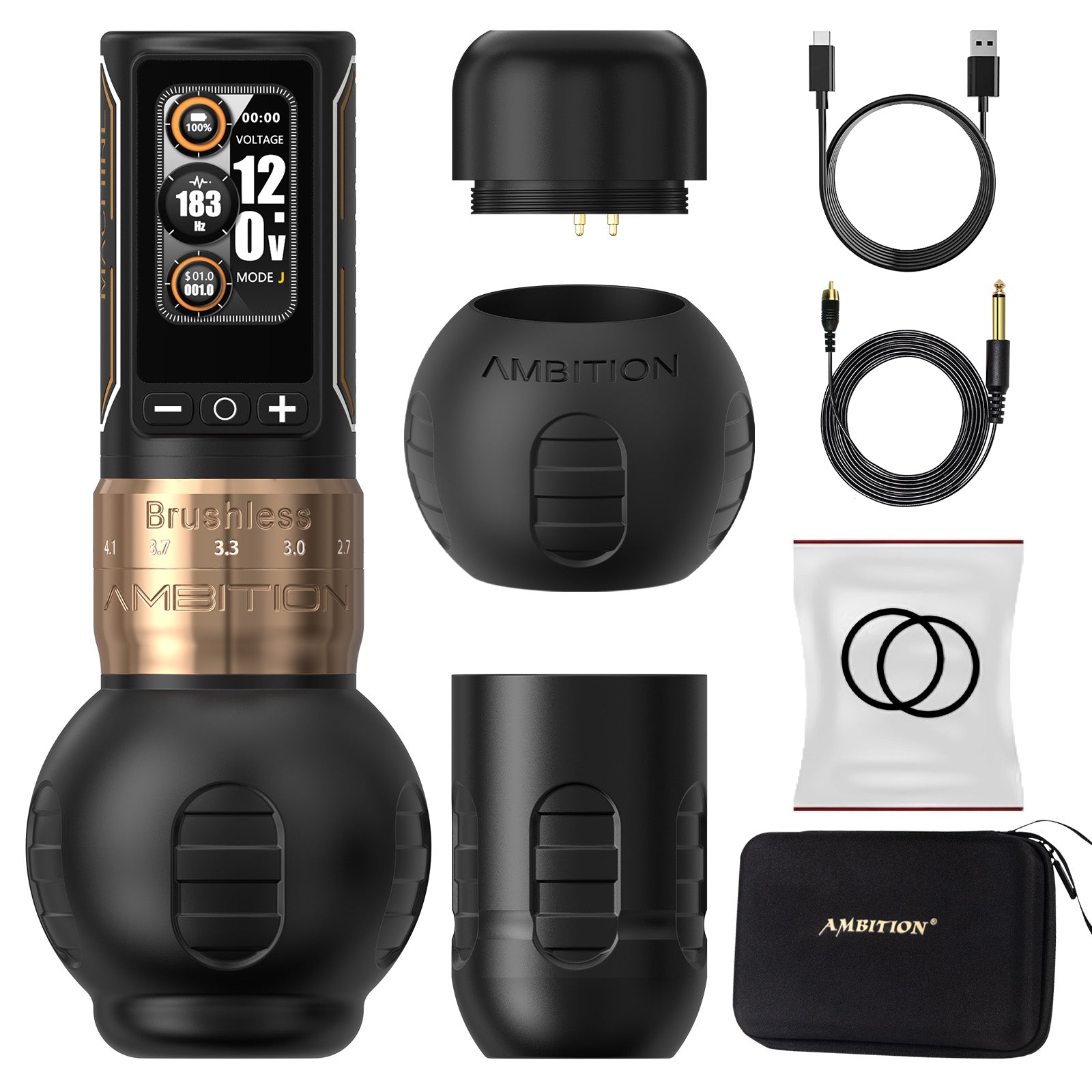 Ambition Ninja Max 280 Wireless Tattoo Machine