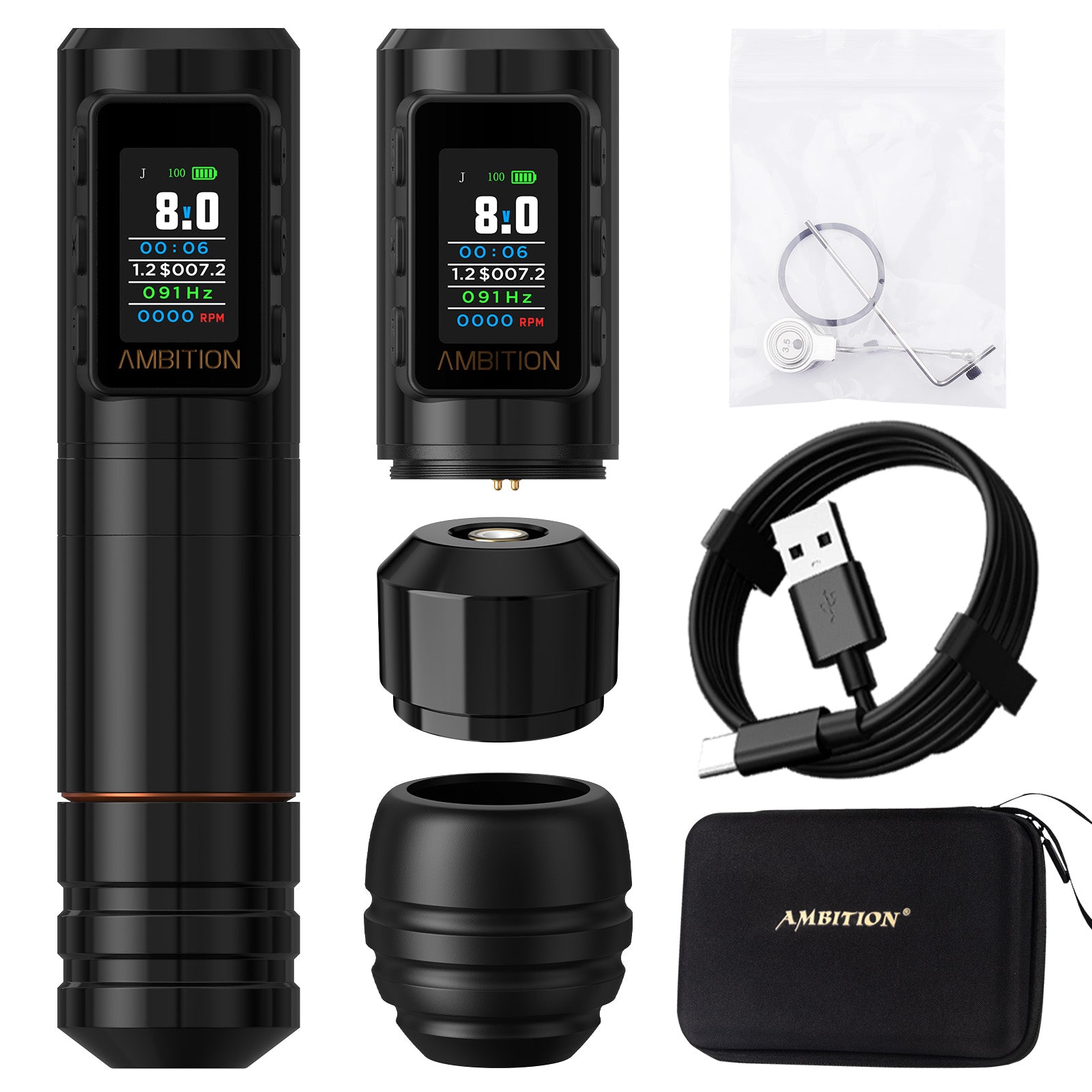 Ambition Ninja Nova 2024 Unlimited Wireless Tattoo Pen