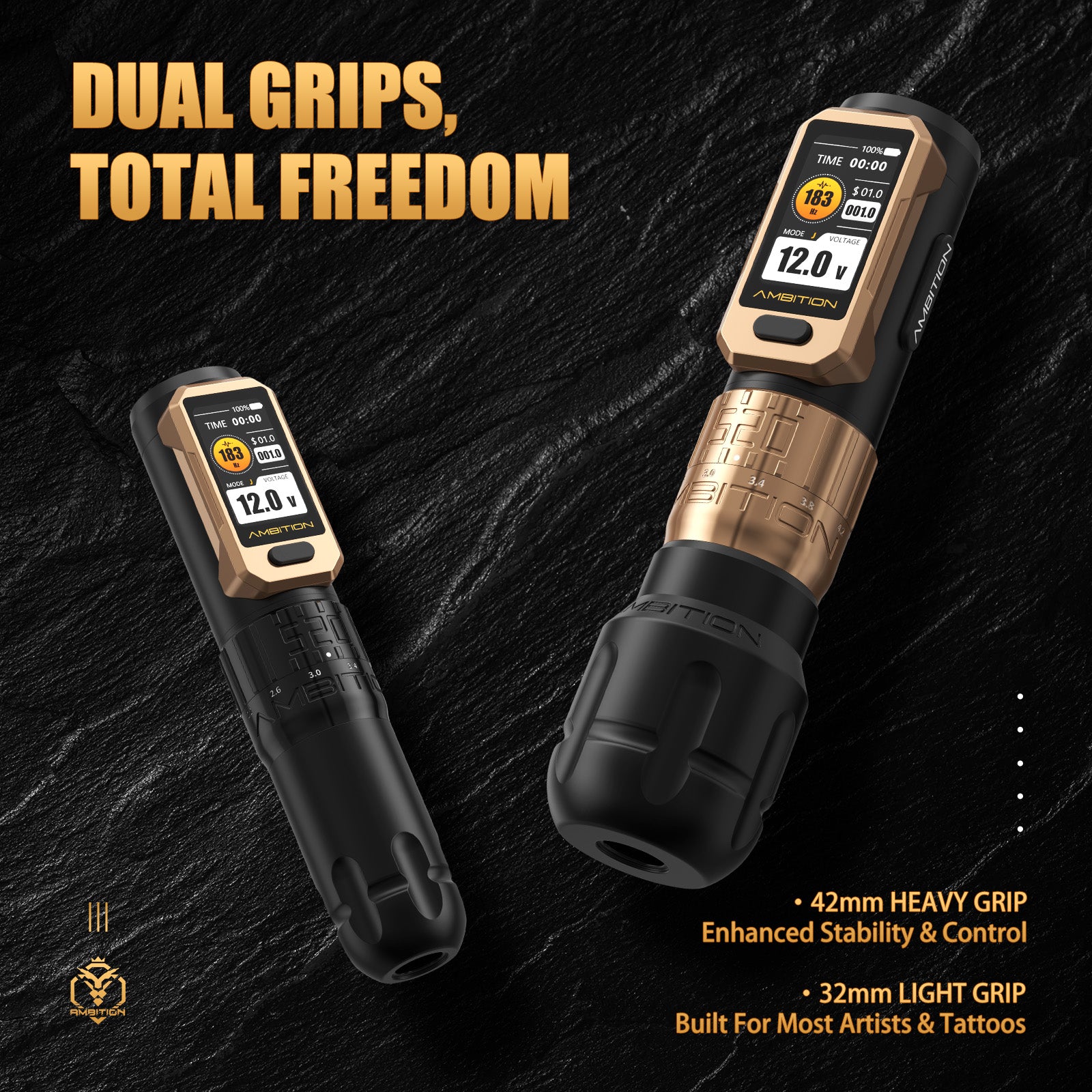 Ambition Soldier Pro 520 Wireless Tattoo Machine