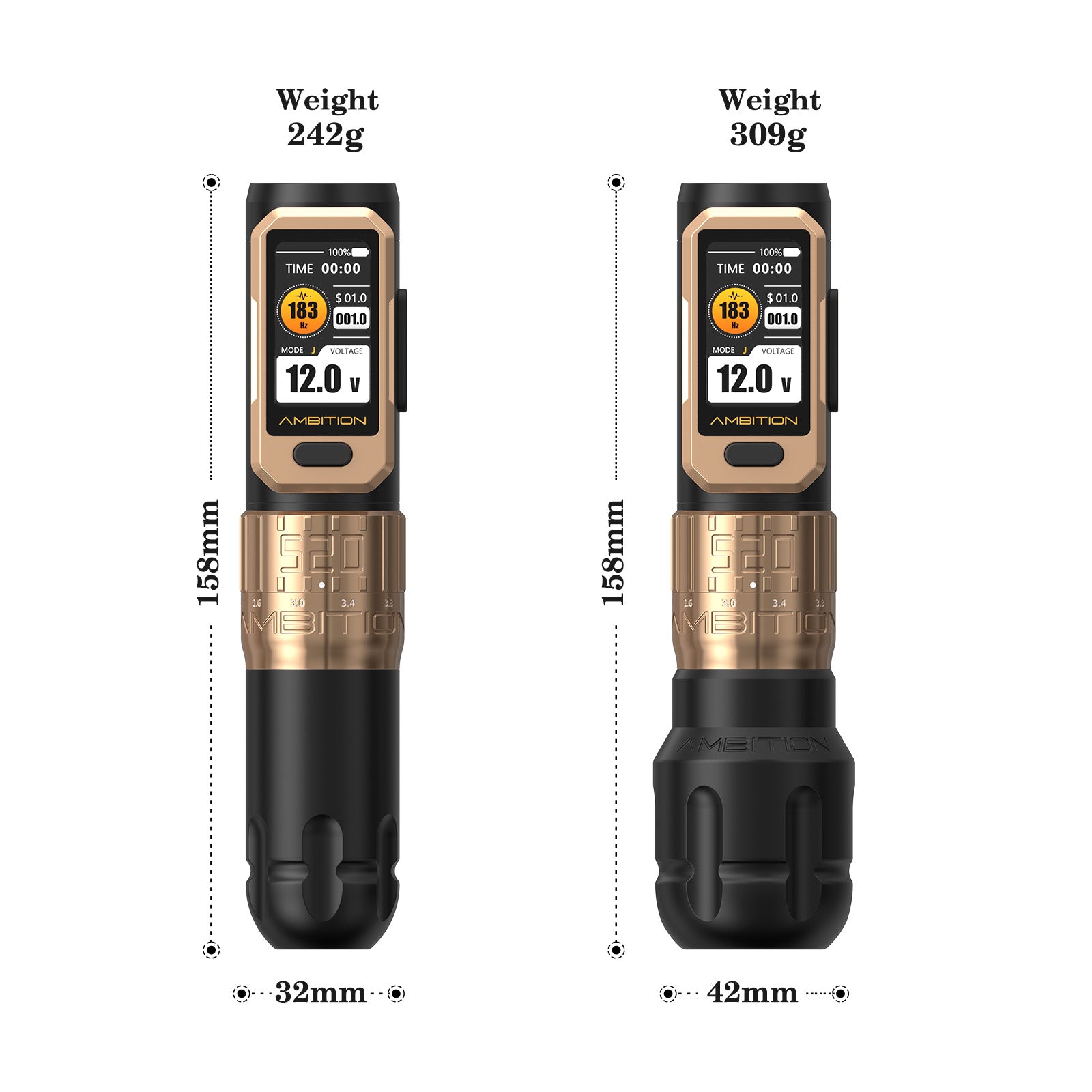 Ambition Soldier Pro 520 Wireless Tattoo Machine