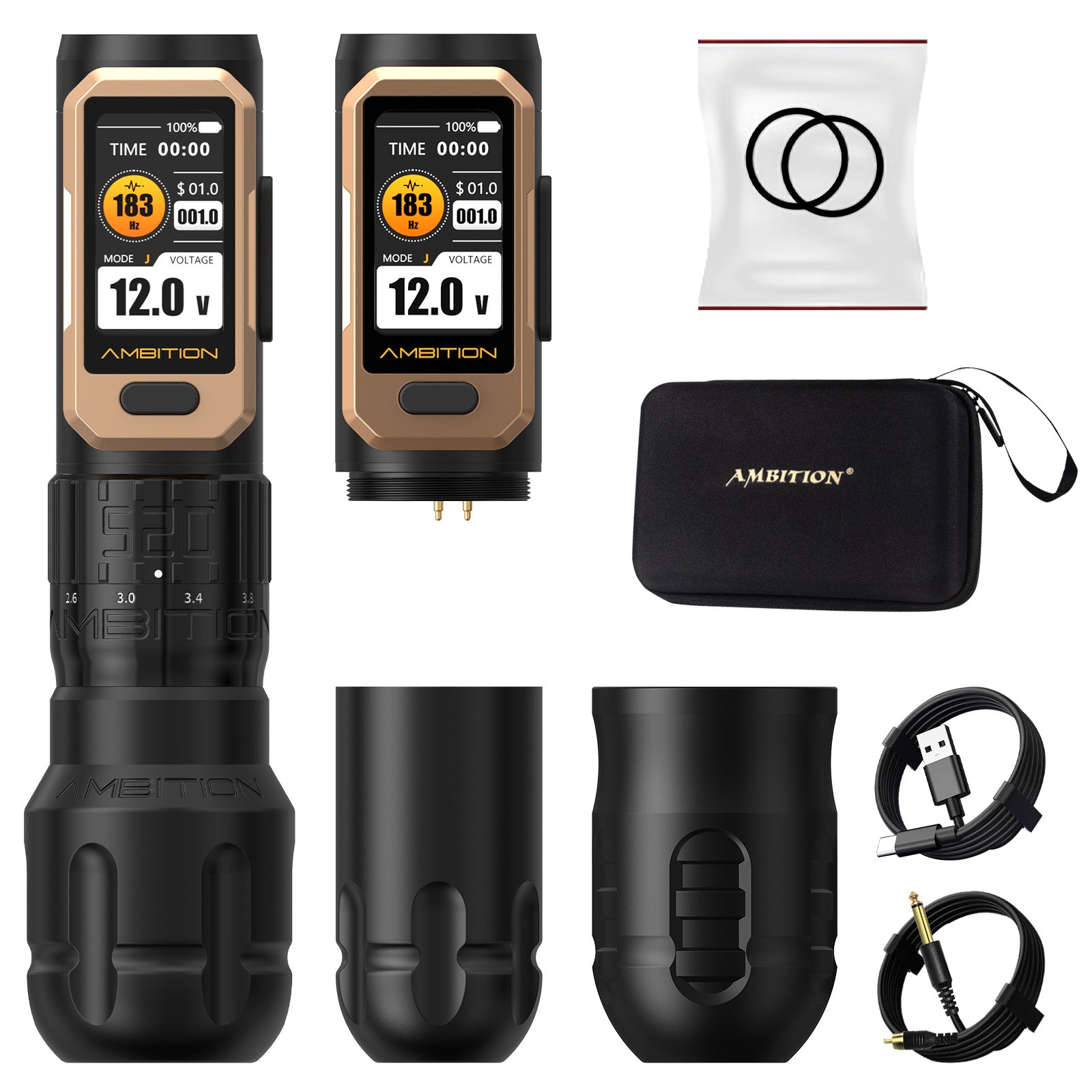 Ambition Soldier Pro 520 Wireless Tattoo Machine