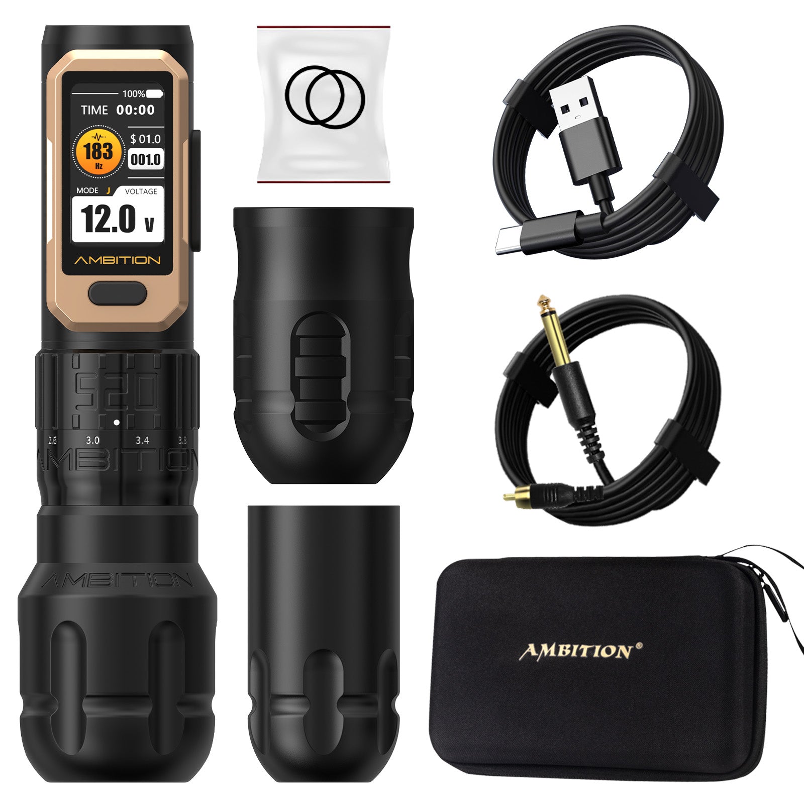 Ambition Soldier Pro 520 Wireless Tattoo Machine