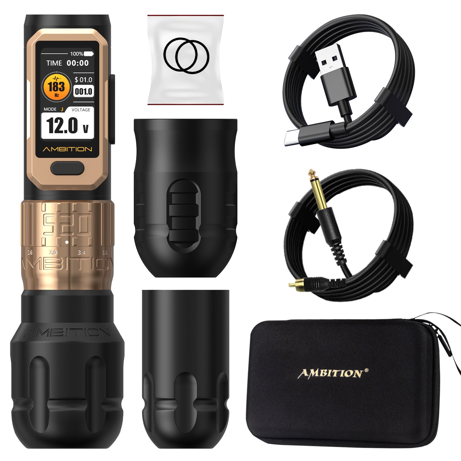 Ambition Soldier Pro 520 Wireless Tattoo Machine