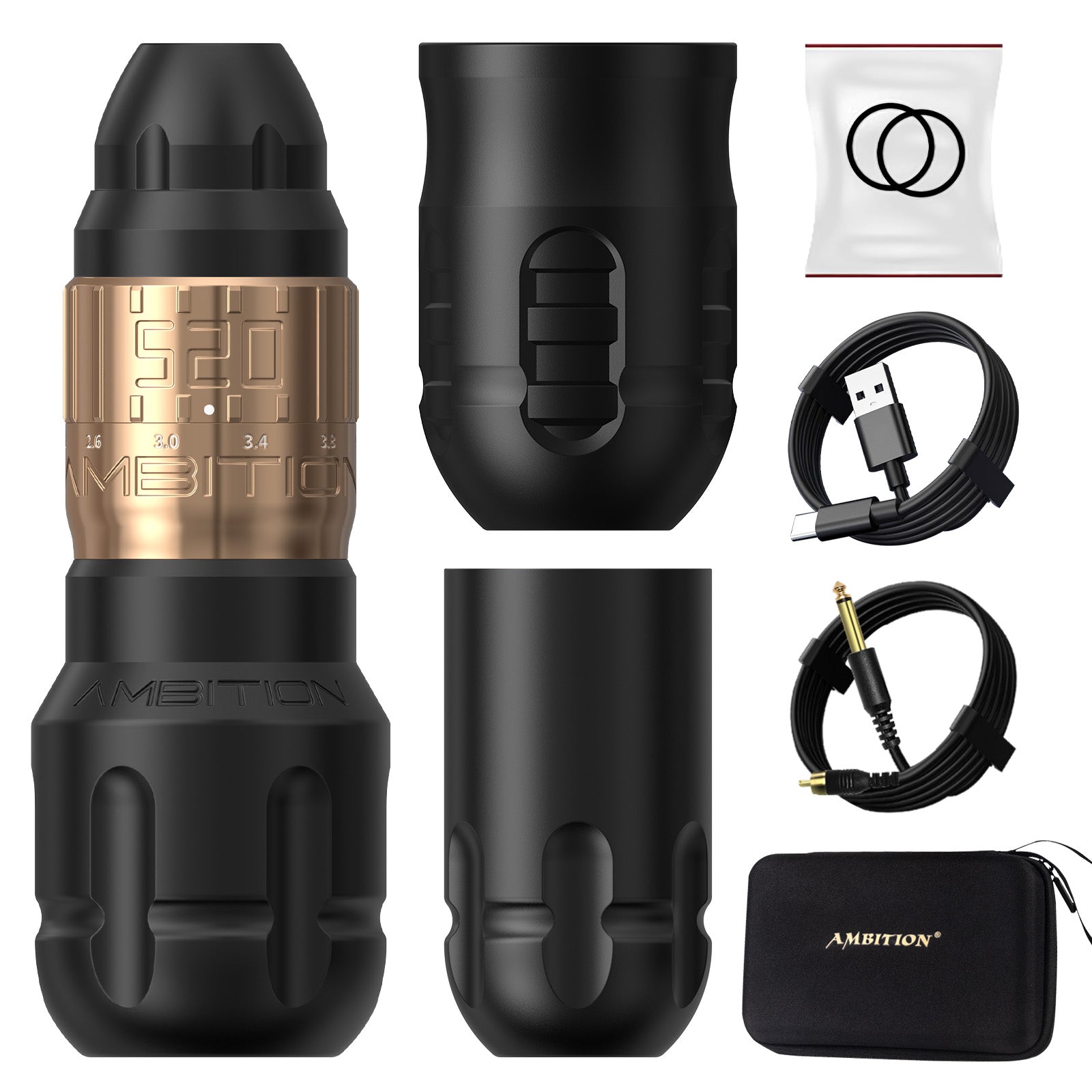 Ambition Soldier Pro 520 Wireless Tattoo Machine