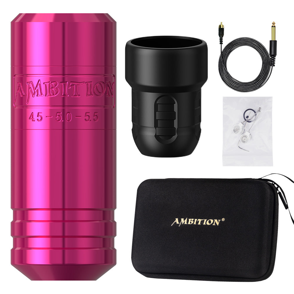 Ambition Torped 36 Stroke 4.5-5.0-5.5mm Powerful Brushless Motor Rotary Tattoo Pen