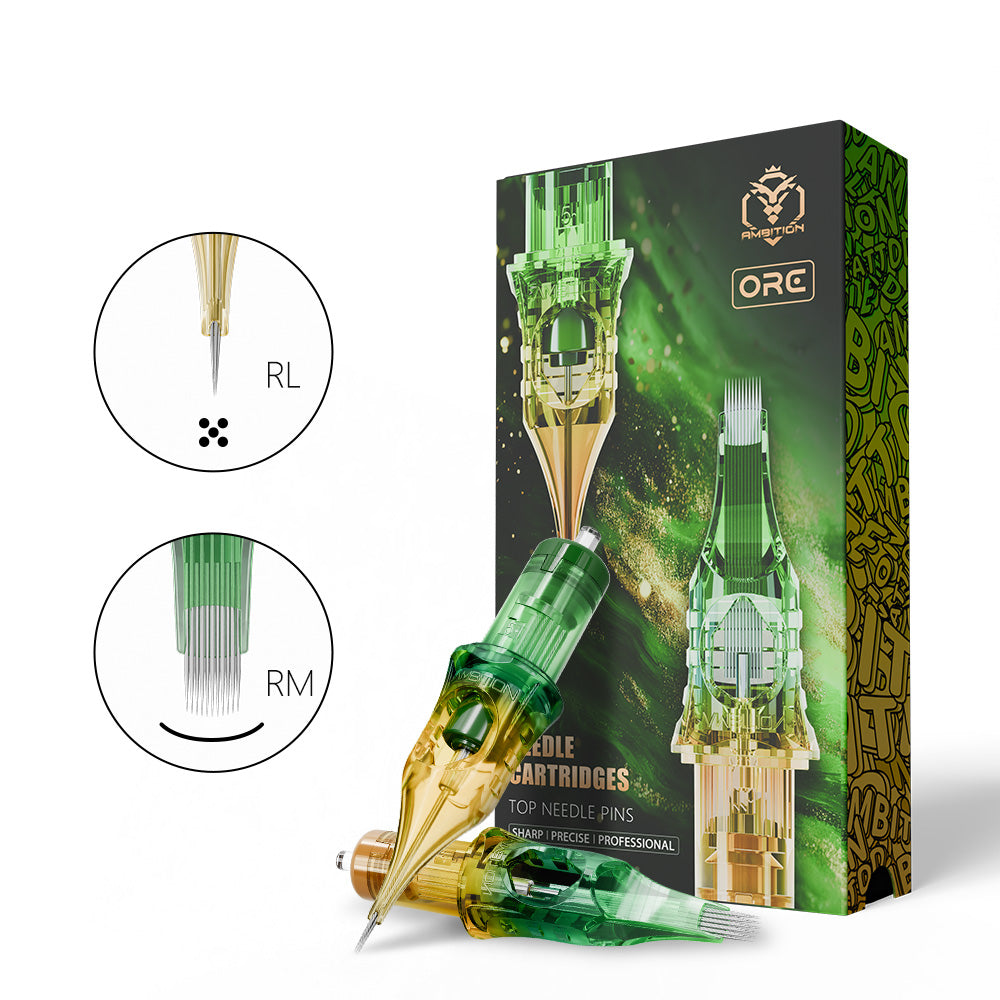 Ambition ORE Tattoo Cartridge Needles RL/RM/M1 20pcs