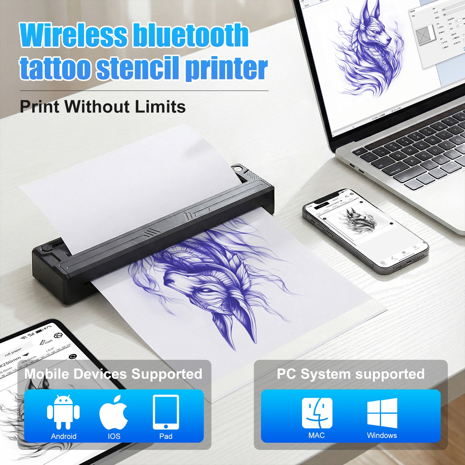 Ambition G2 Wireless Inkless Transfer Machine