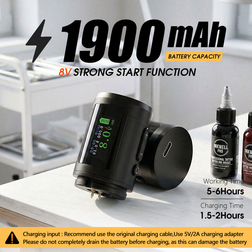 Ambition Ninja Ultra 2026 Wireless Tattoo Machine