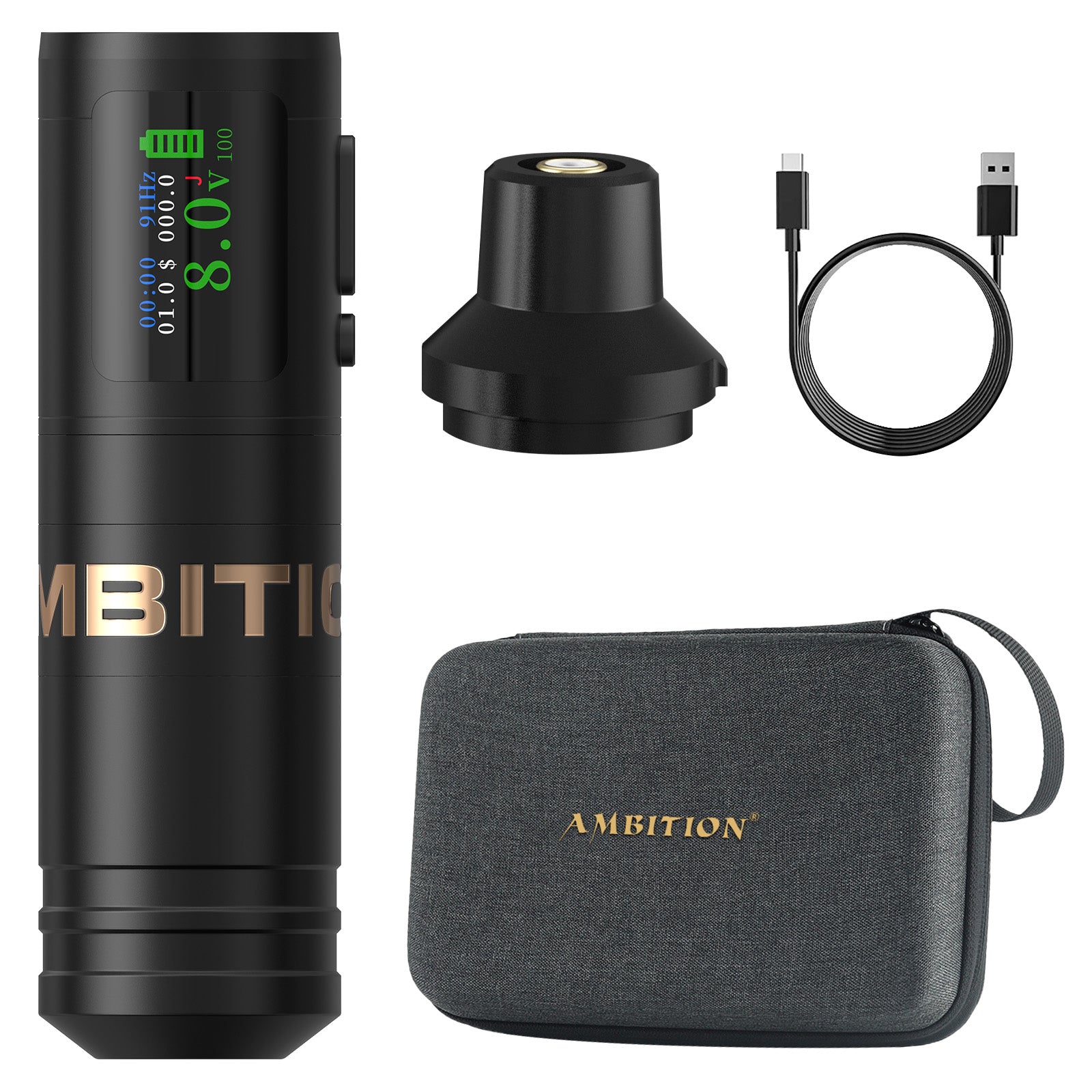 Ambition Ninja Ultra 2026 Wireless Tattoo Machine