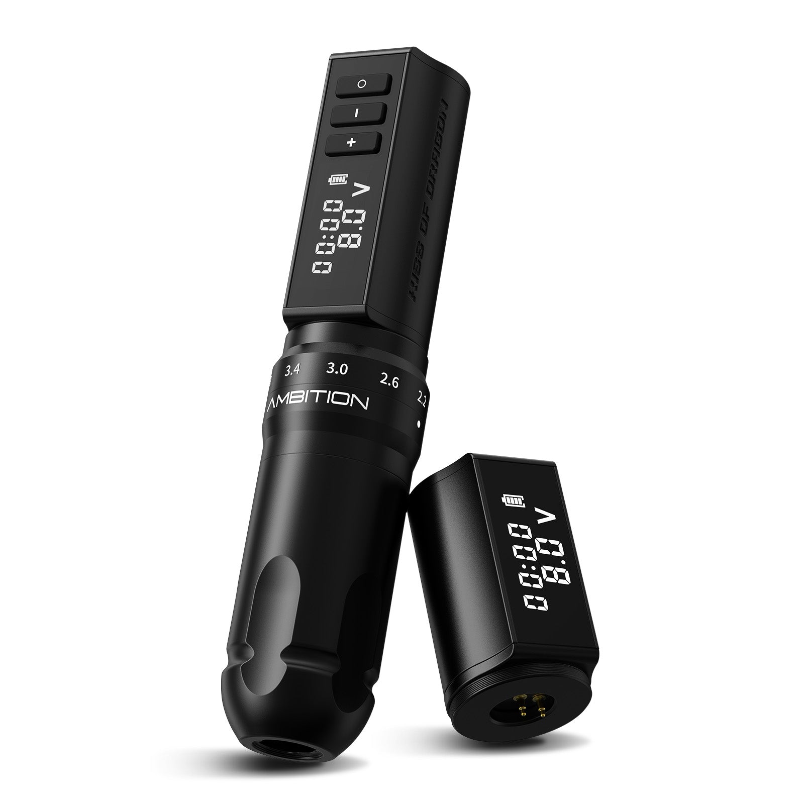 Ambition Hunter K1 Wireless Tattoo Pen – Dual Battery Rotary Machine