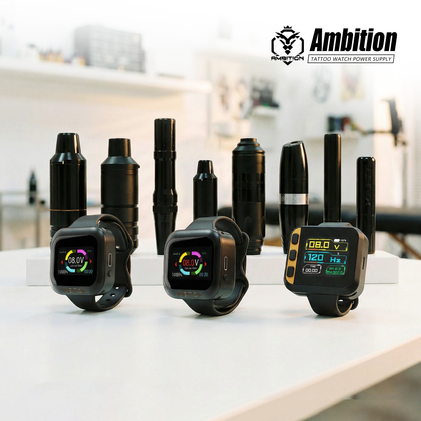 Flash Deals | Ambition Wireless Tattoo Machine Kit