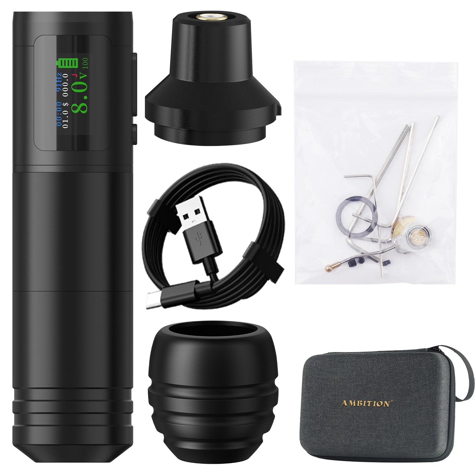 Ambition Ninja Ultra 2026 Wireless Tattoo Machine