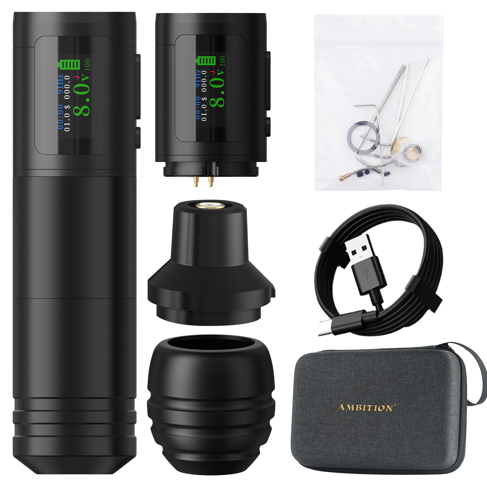 Ambition Ninja Ultra 2026 Wireless Tattoo Machine