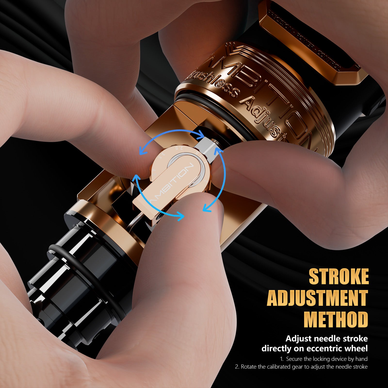 Ambition Epoch Max Wireless Tattoo Machine Kit