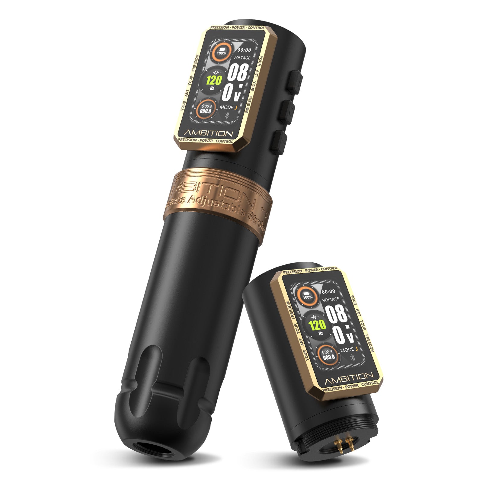 Ambition Epoch Wireless Tattoo Machine Coreless Motor