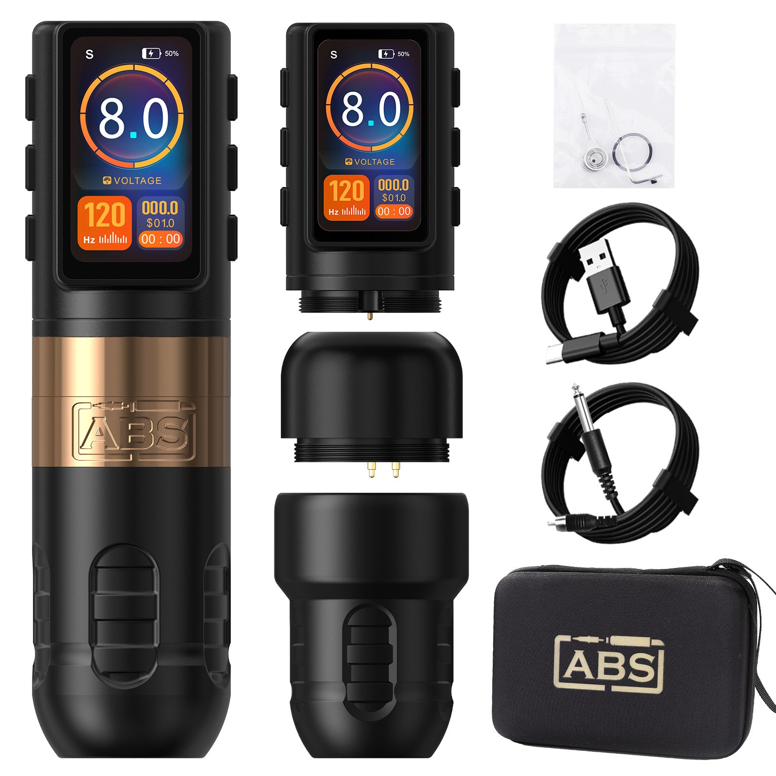 Ambition ABS Zetton Wireless Rotary Tattoo Machine