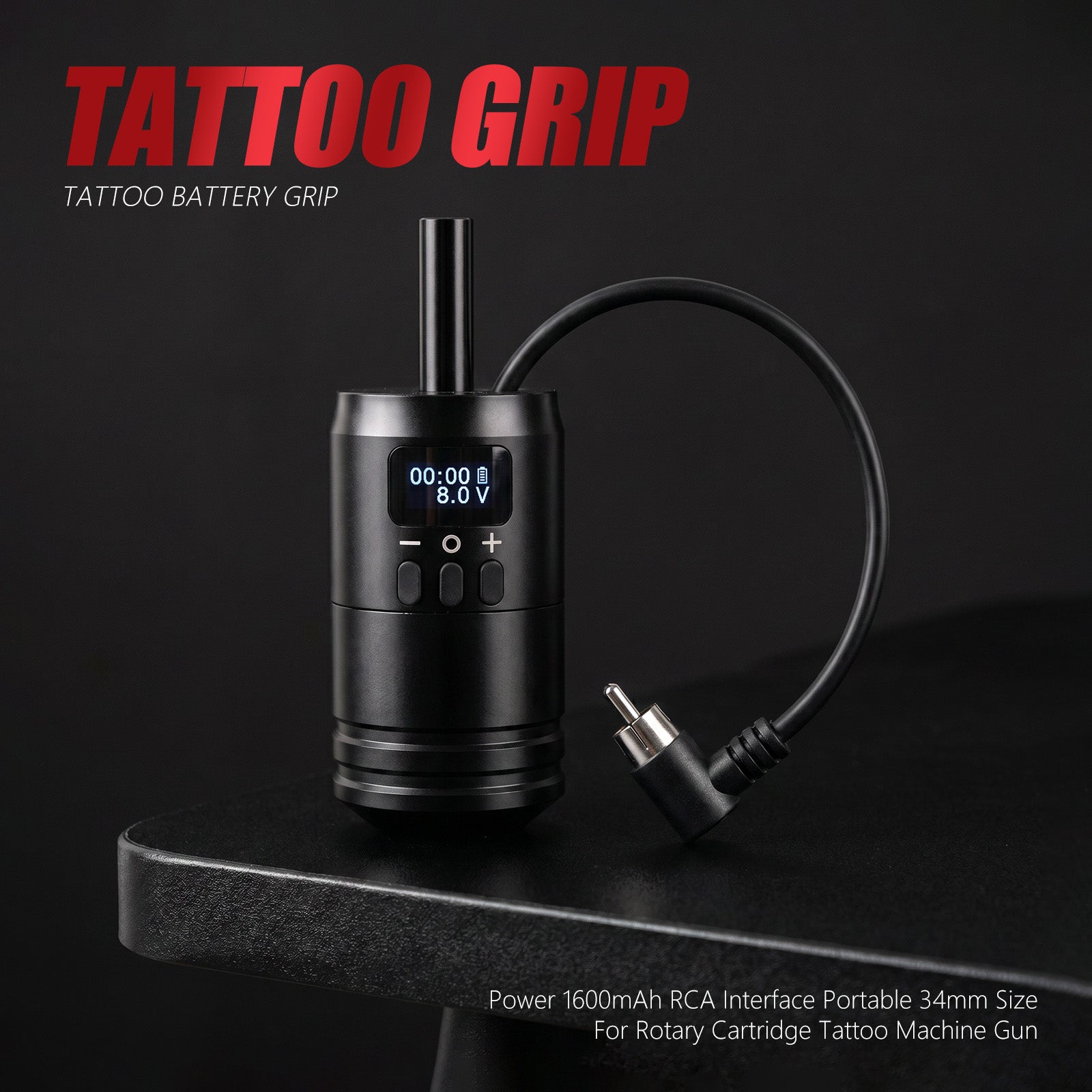 Ambition 2 in 1 Tattoo Battery Grip