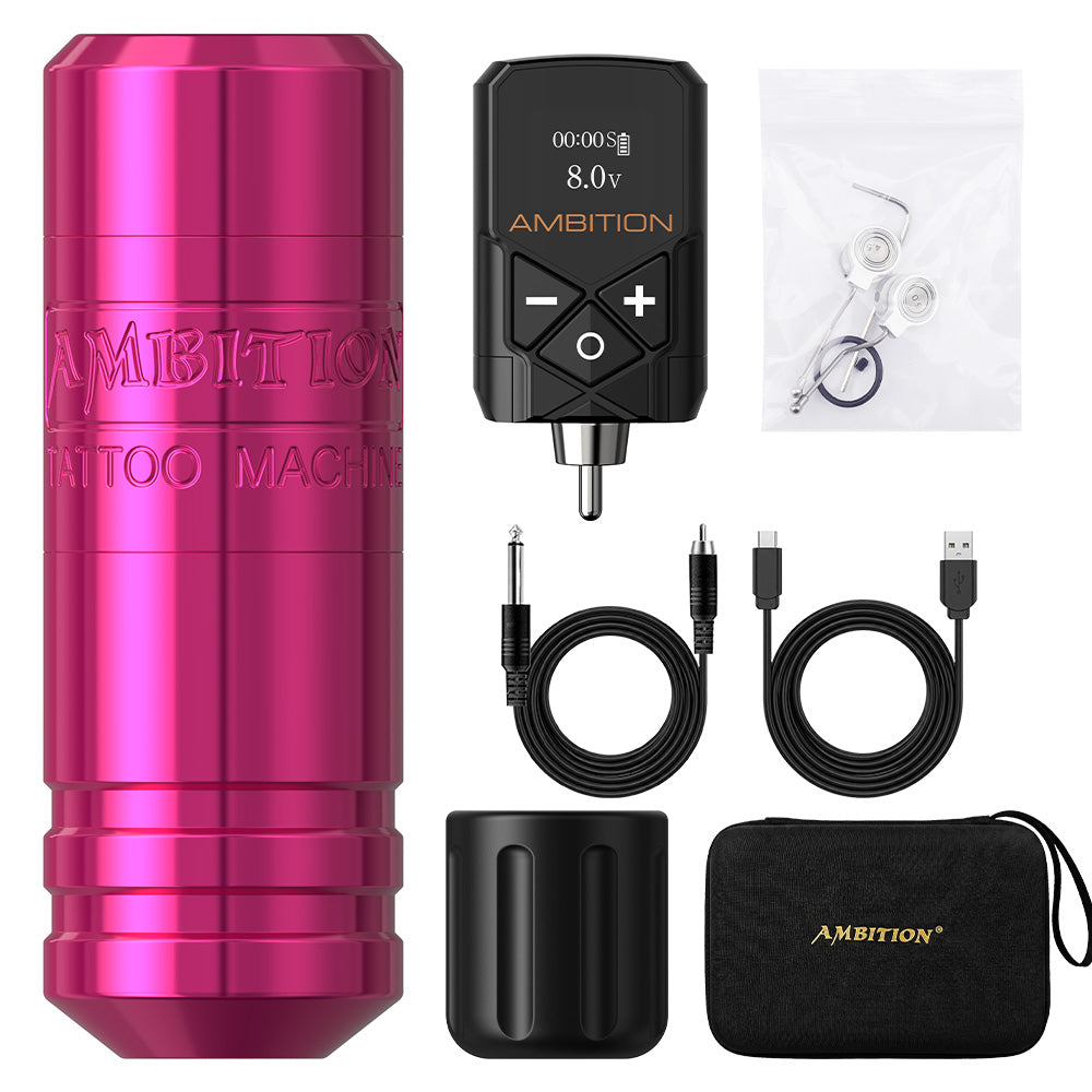 Ambition Torped Wireless Tattoo Machine Kit