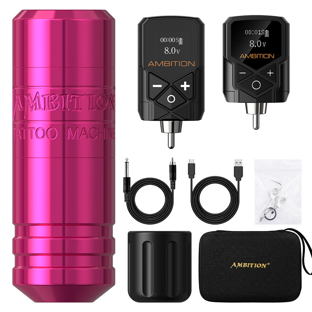 Ambition Torped Wireless Tattoo Machine Kit