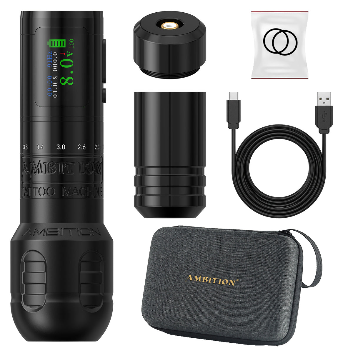 Ambition C1 Plus Wireless Tattoo Machine