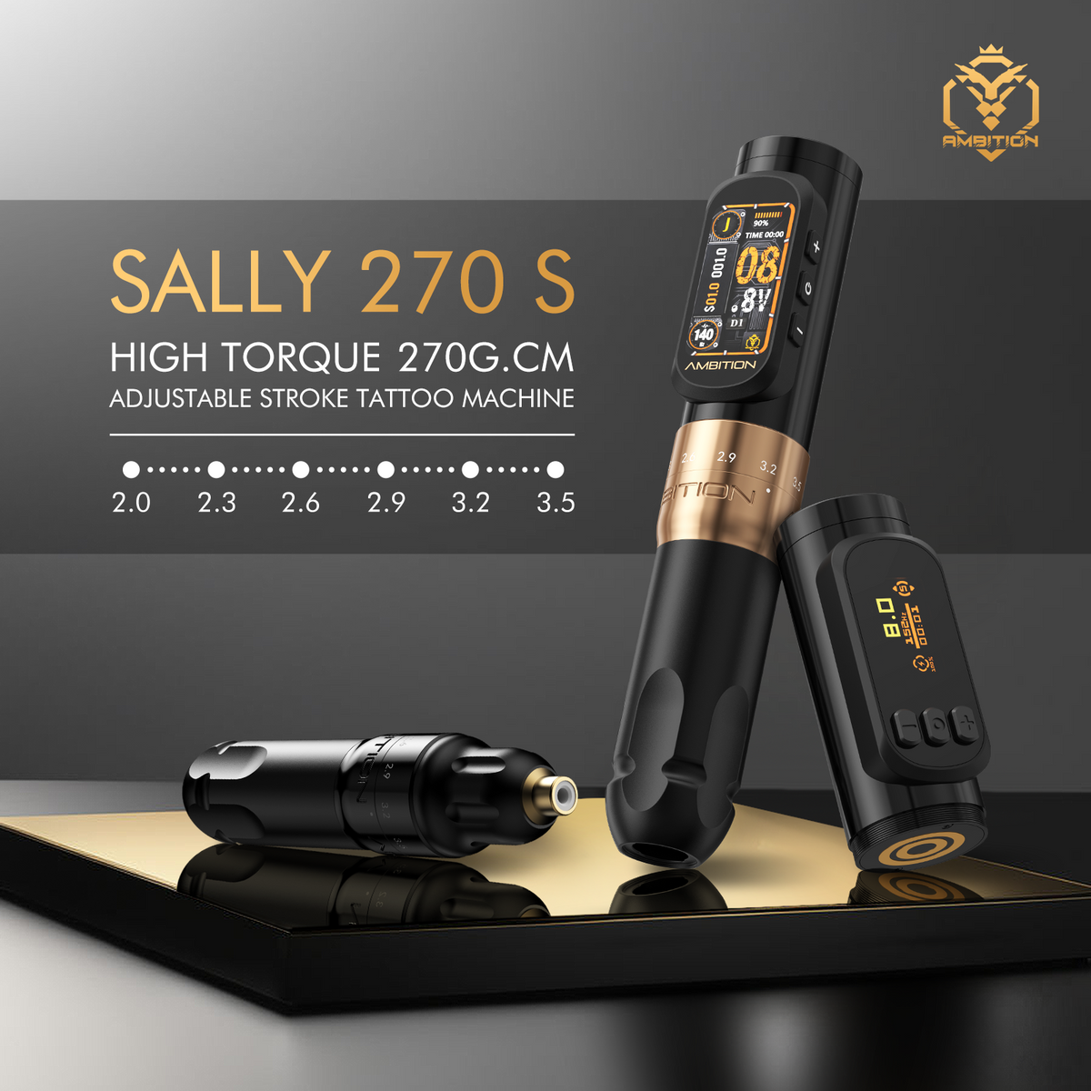 Ambition SALLY 270S Wireless PMU Machine Kit