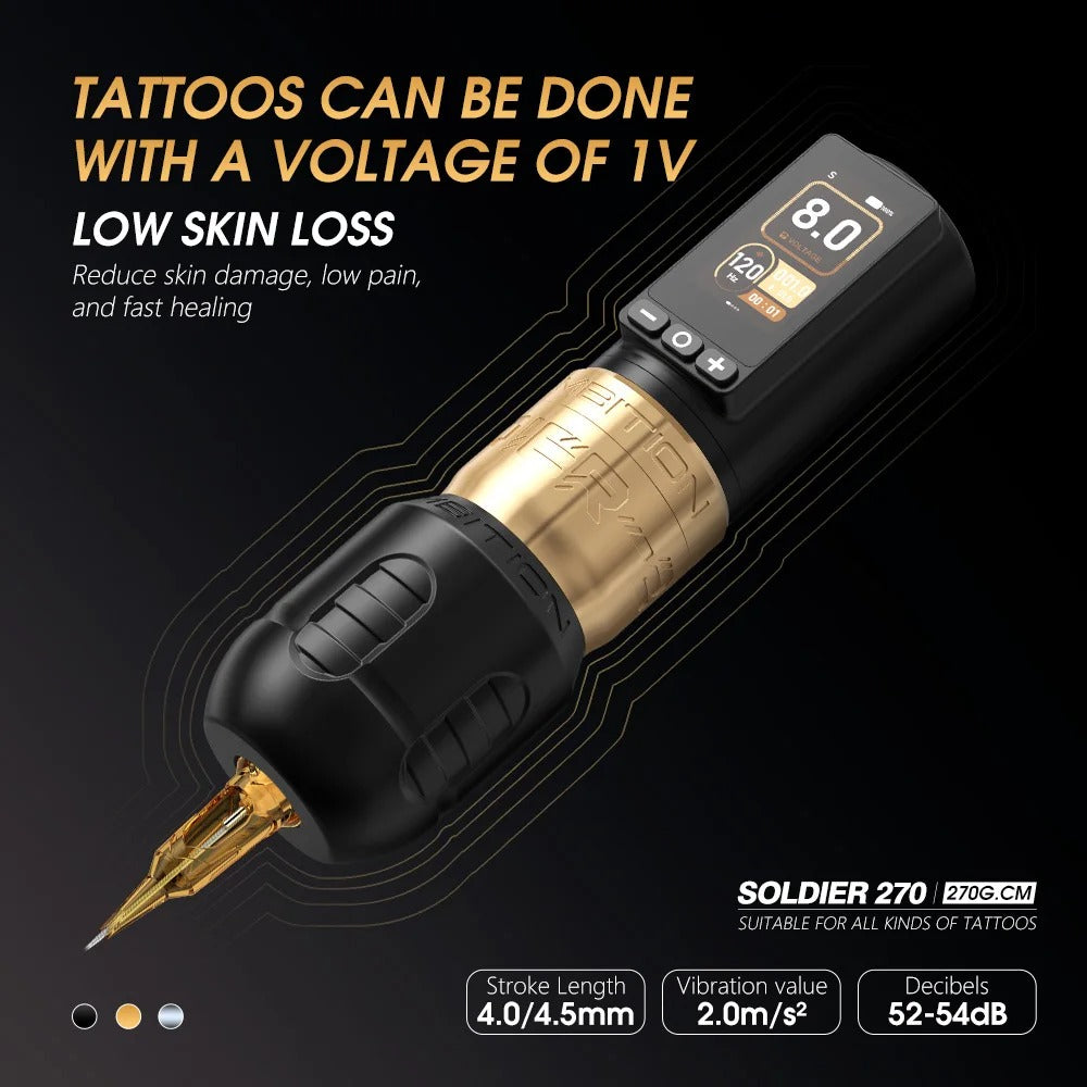 Ambition Soldier270 Wireless Tattoo Machine Kit