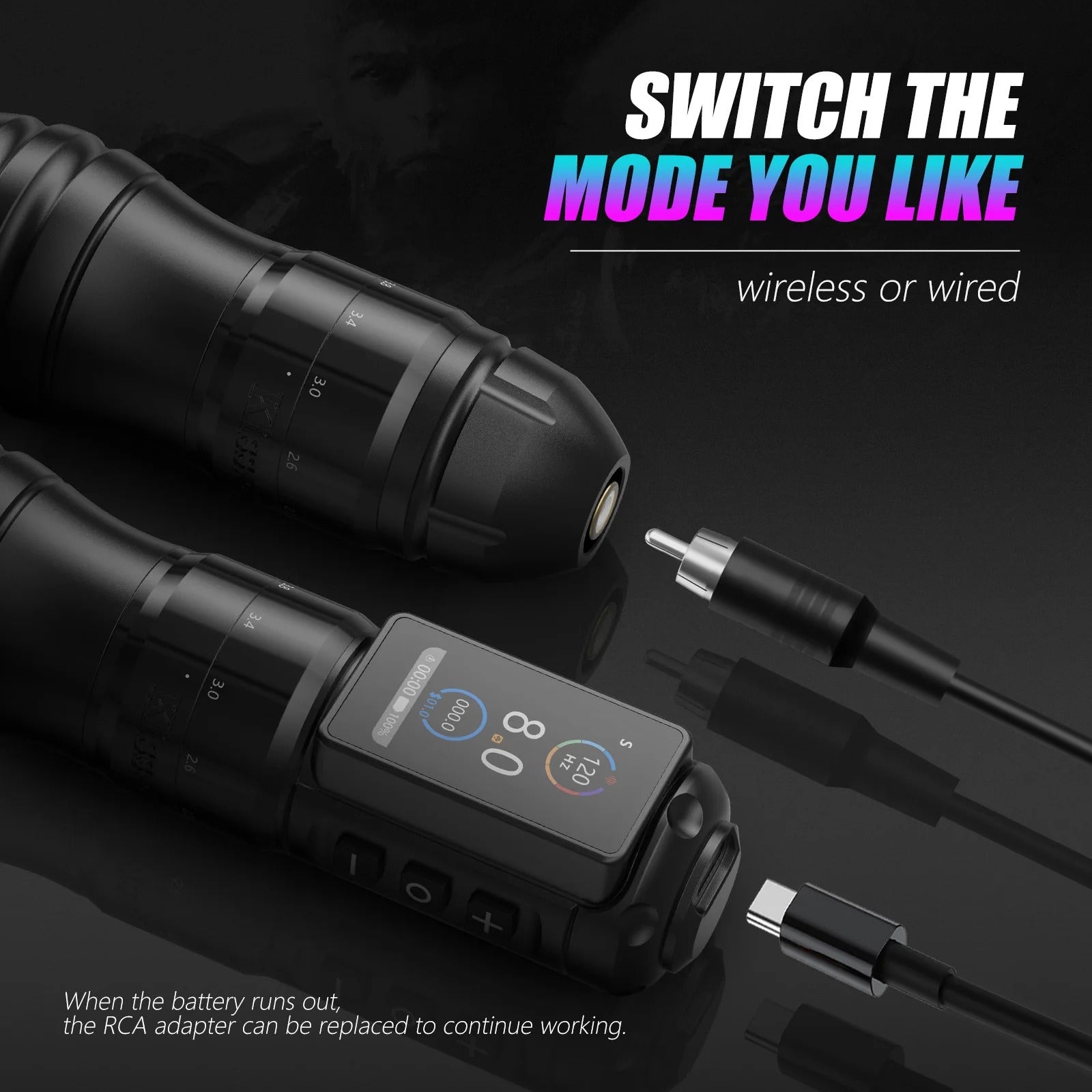 Ambition Traveler-T2 Wireless Tattoo Machine