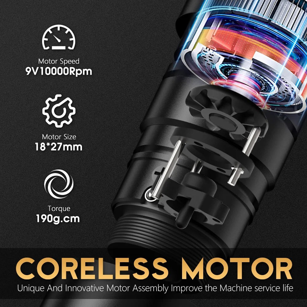 Ambition Paco Adjustable Stroke Wireless Tattoo Machine