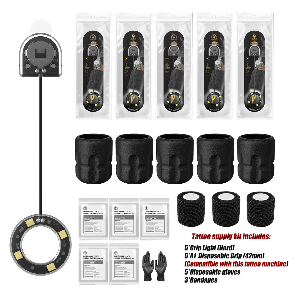 Ambition Soldier Wireless Tattoo Machine Pen