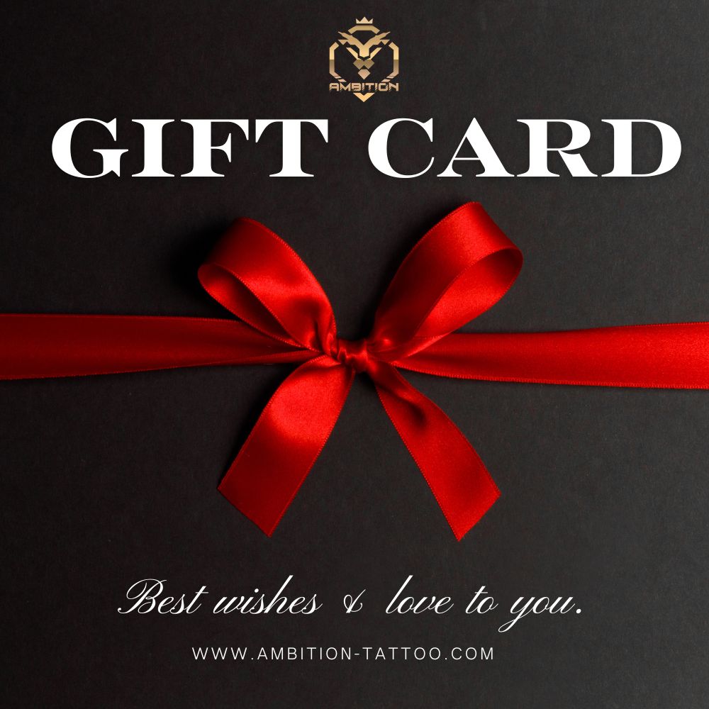 Ambition Tattoo Gift Card