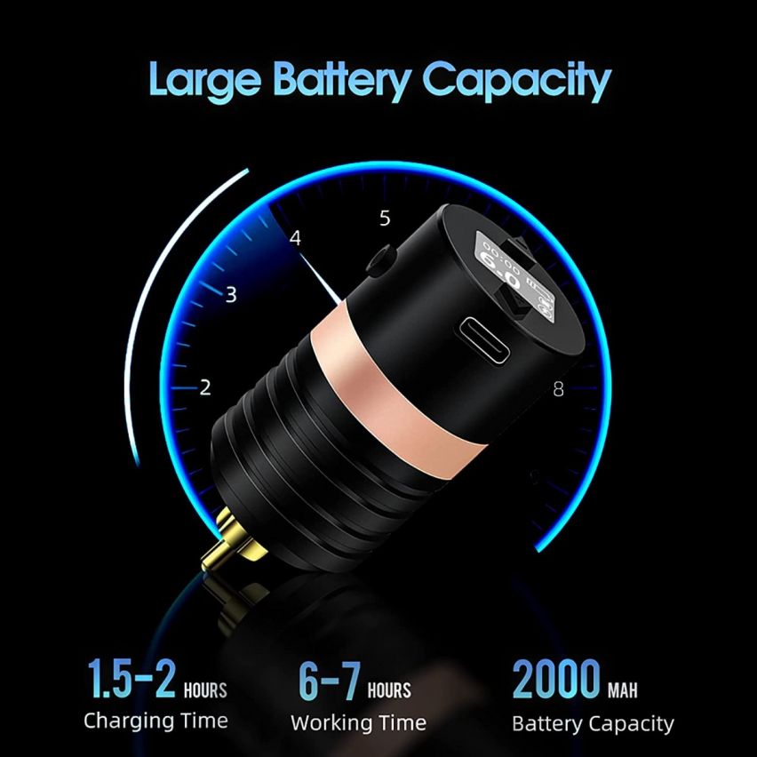 Mini Wireless Tattoo Battery Pack RCA