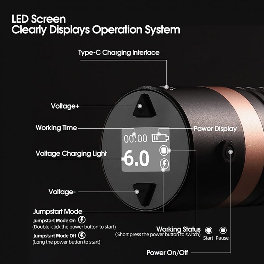 Mini Wireless Tattoo Battery Pack RCA